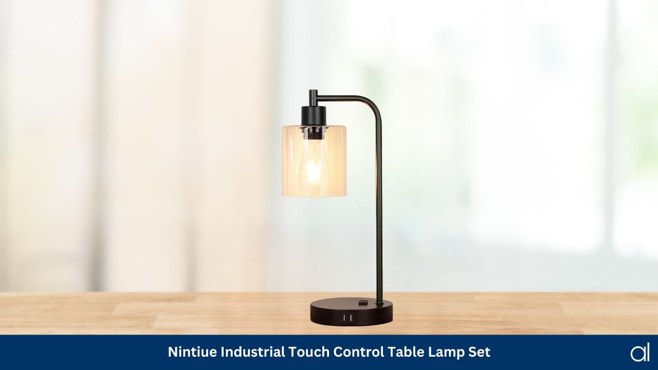 Nintiue industrial touch control table lamp set 1