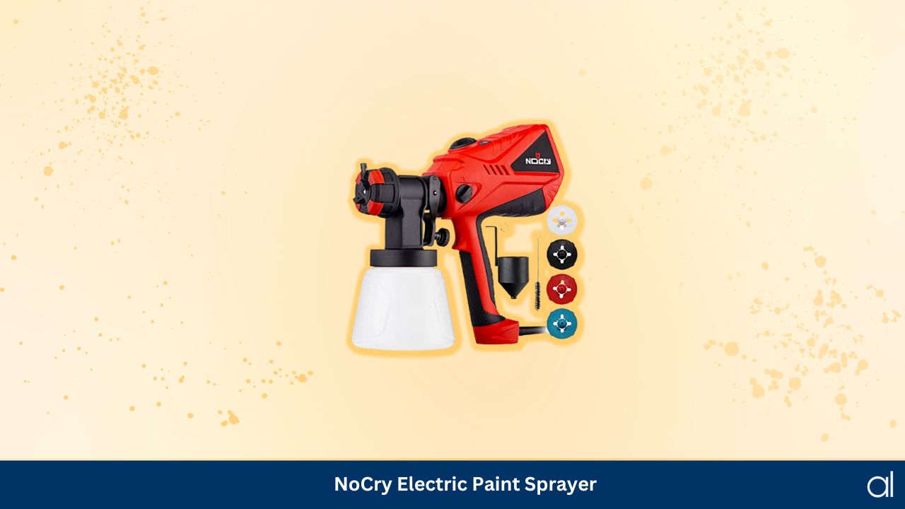 Nocry electric paint sprayer