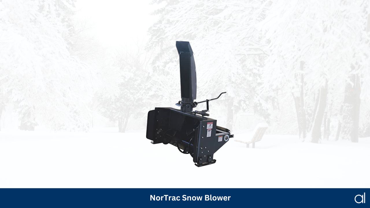 Nortrac snow blower