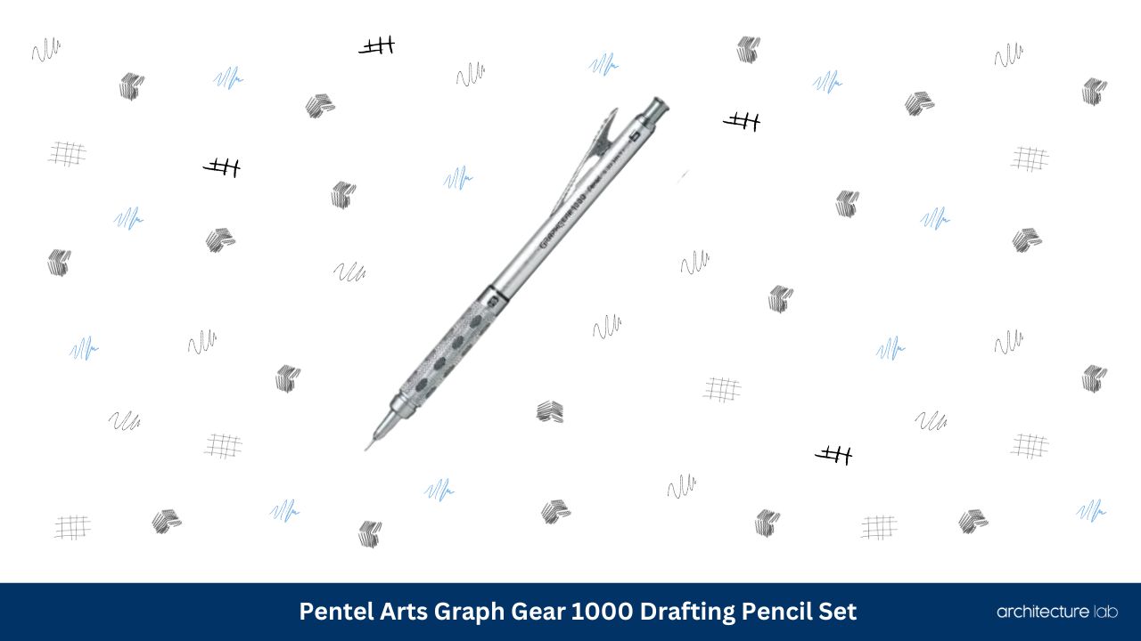 Pentel arts graph gear 1000 drafting pencil set