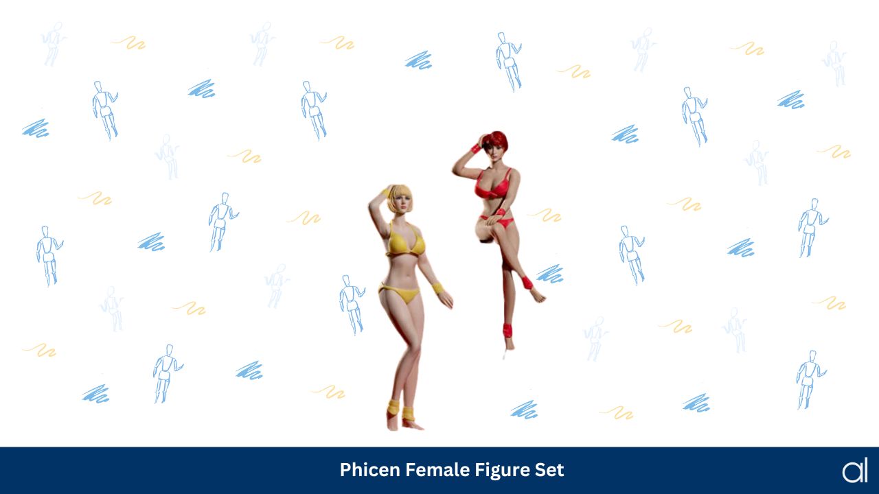Phicen female figure set of 2