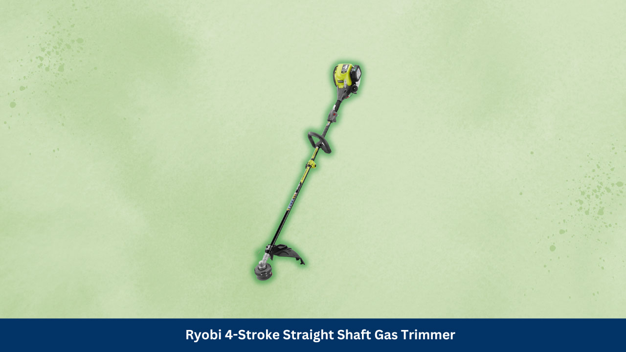 Ryobi 4 stroke 30 cc straight shaft gas trimmer