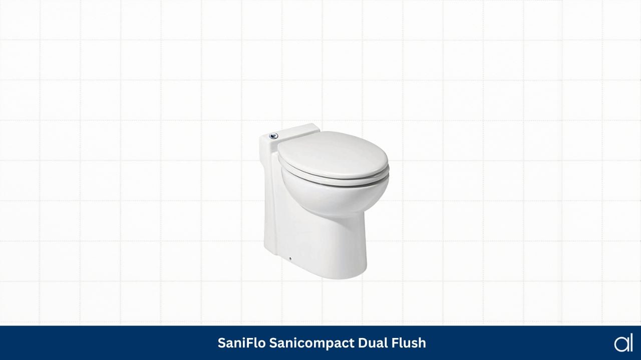 Saniflo sanicompact dual flush