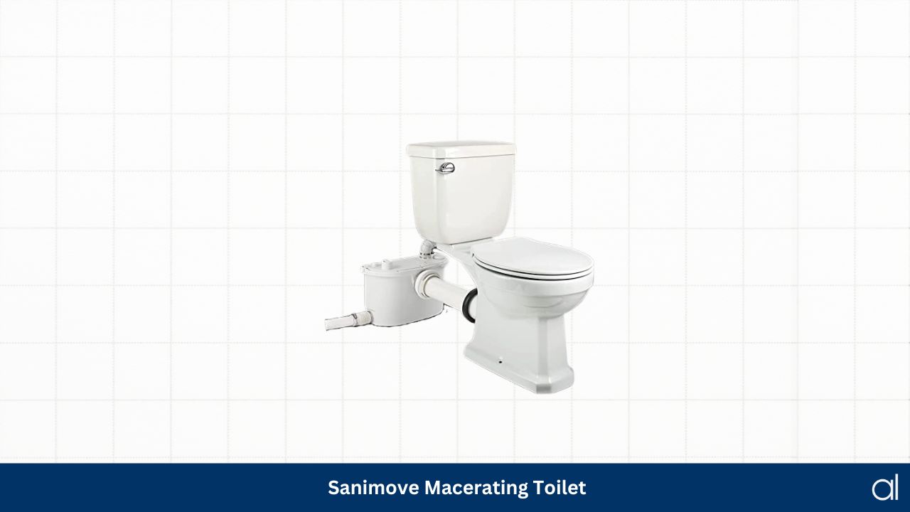 7 Best Basement Toilets With Upflush Macerator And Composting Options 13 Sanimove macerating toilet