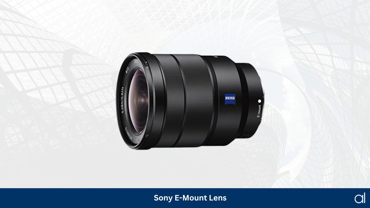 Sony e mount lens