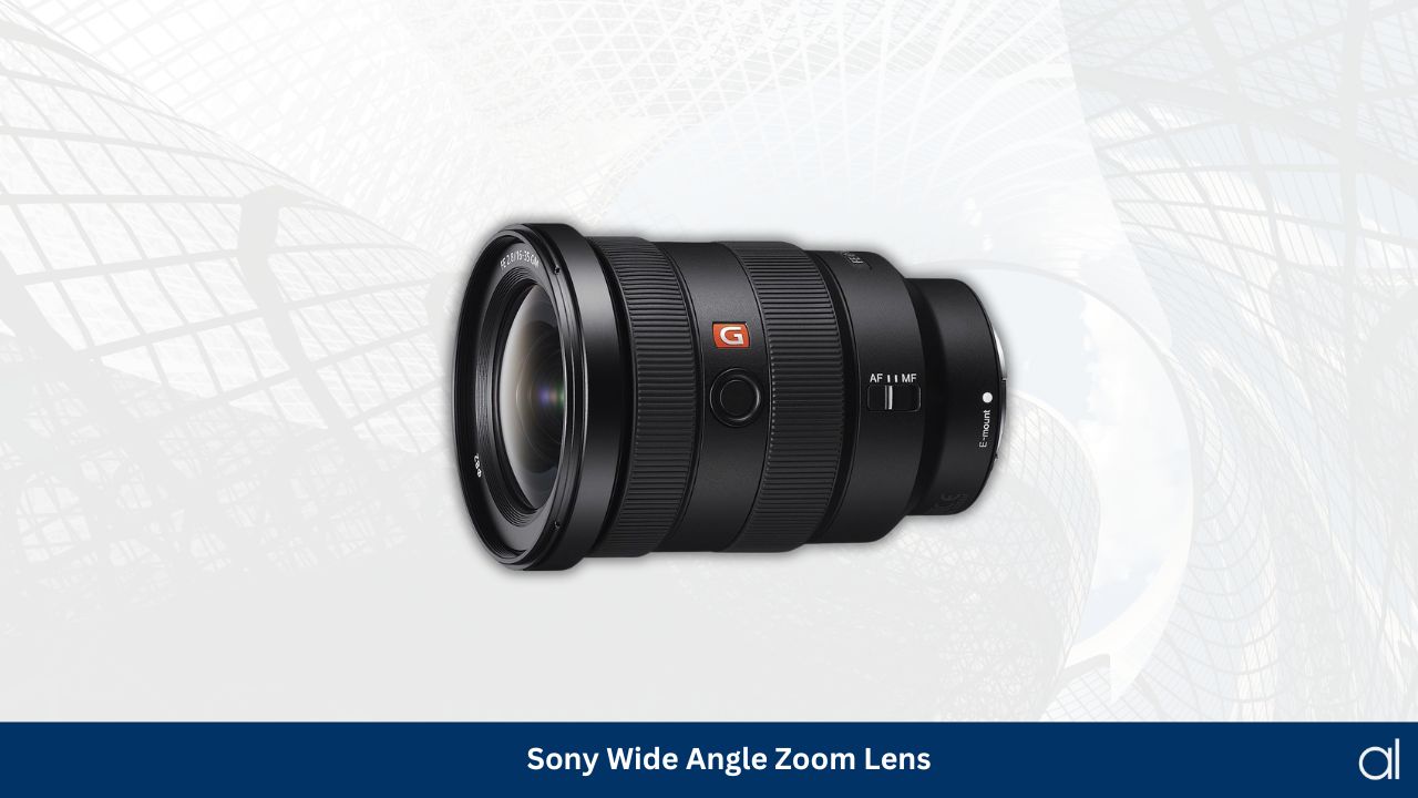 Sony wide angle zoom lens