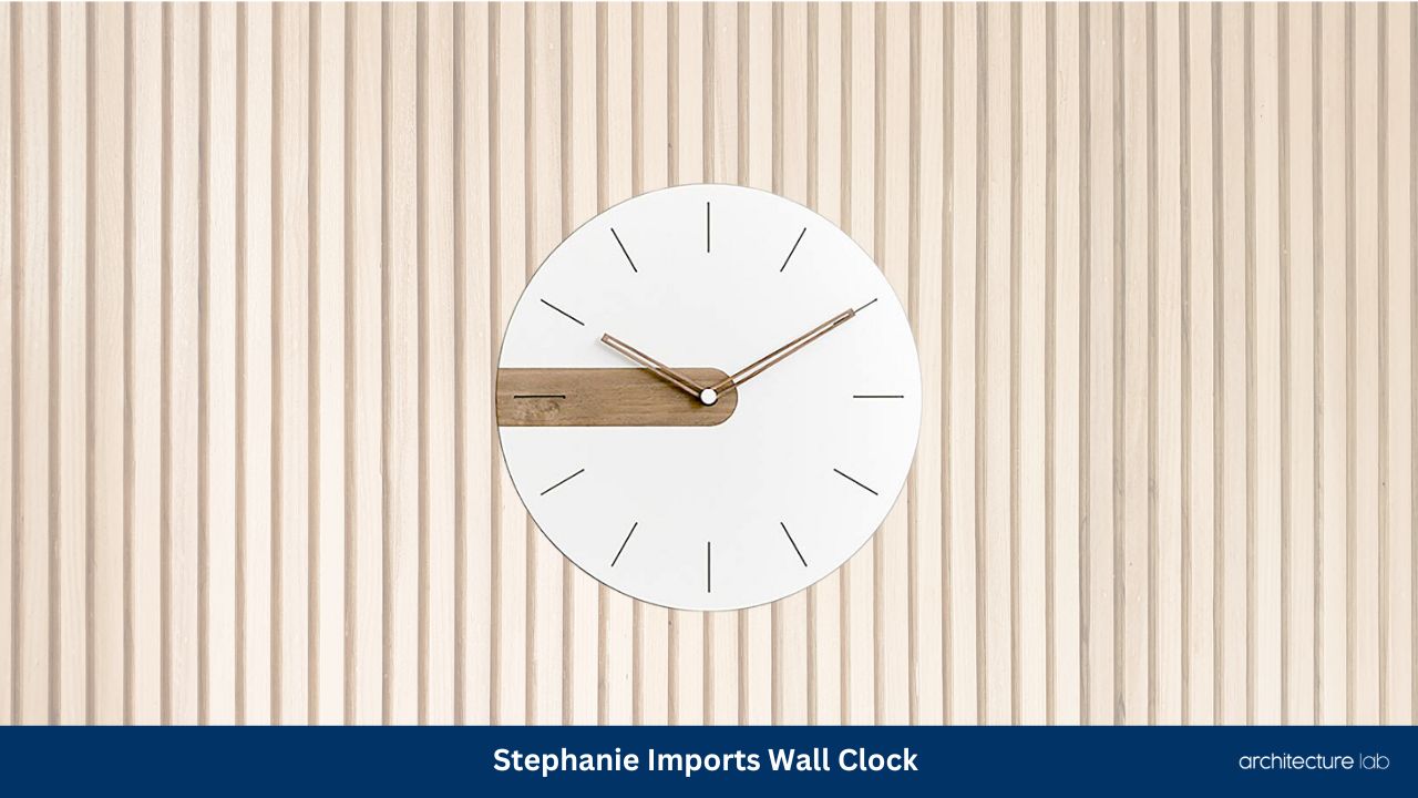 Stephanie imports modern minimalist wall clock