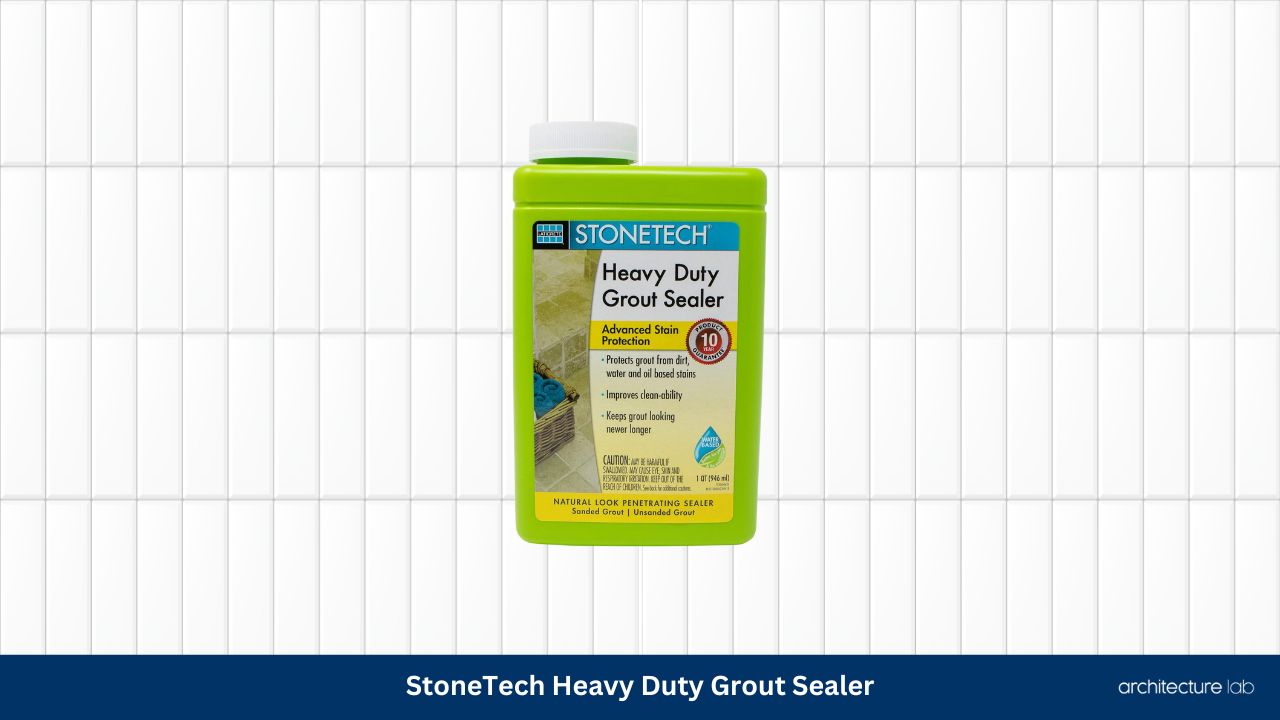 Stonetech heavy duty grout sealer