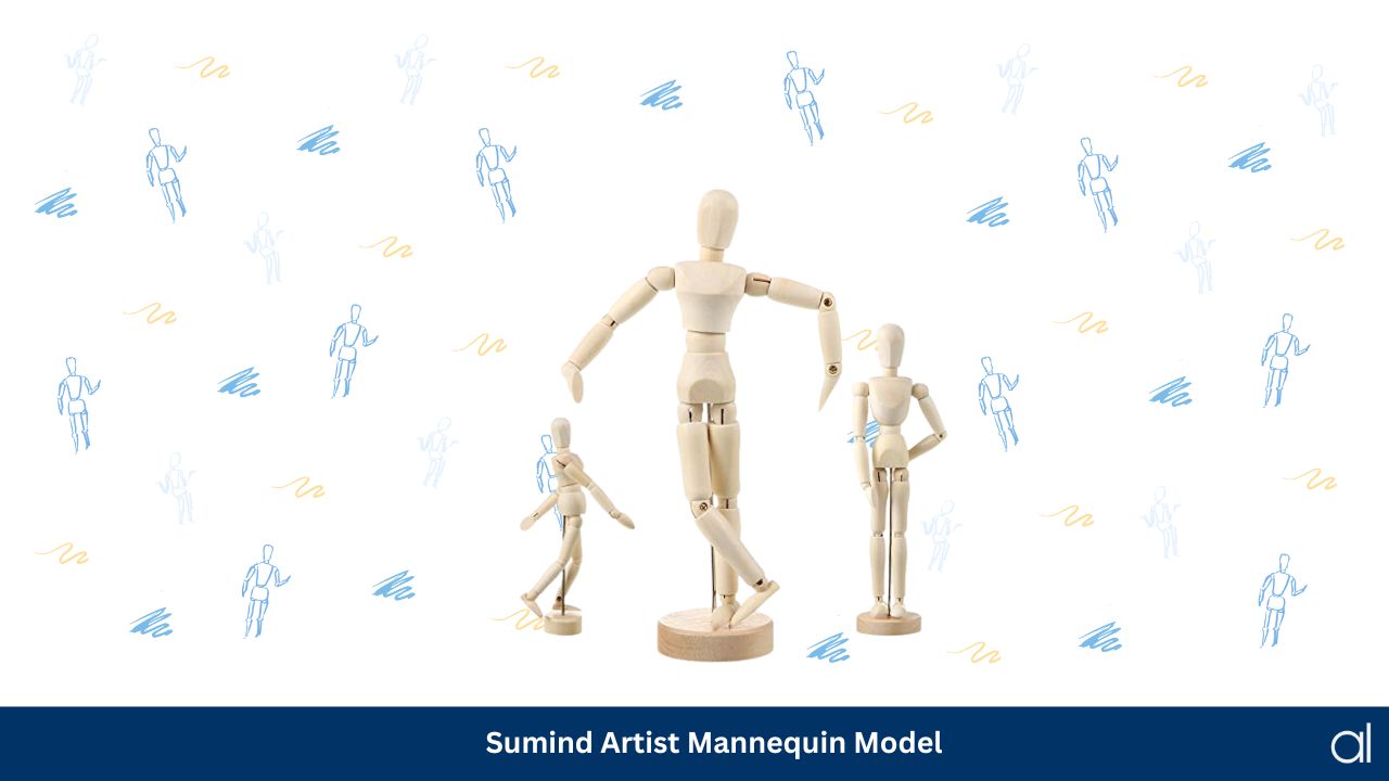 Sumind 3 pieces artist mannequin model