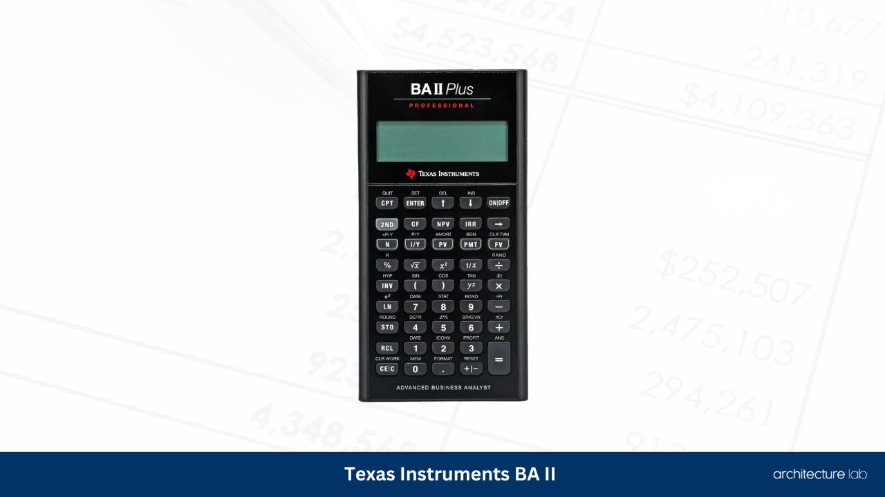 Texas instruments ba ii