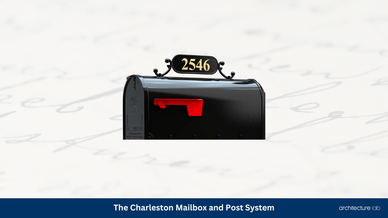 The charleston mailbox and post system