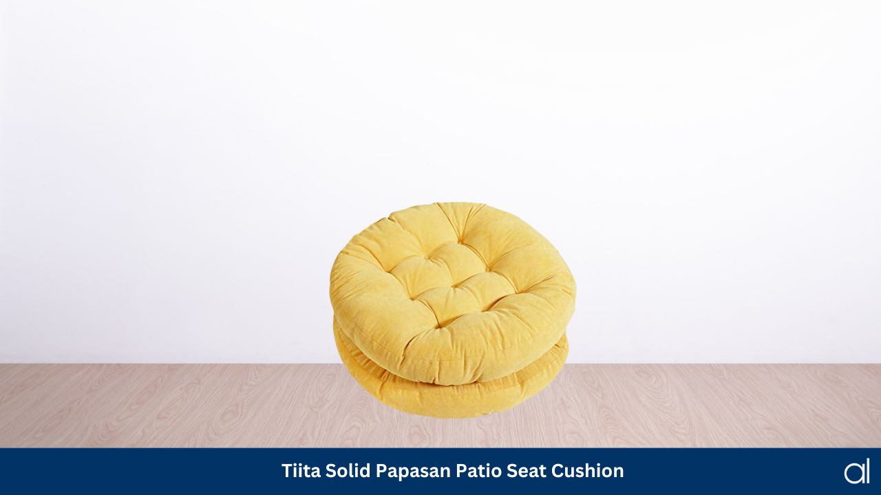 Tiita solid papasan patio seat cushion