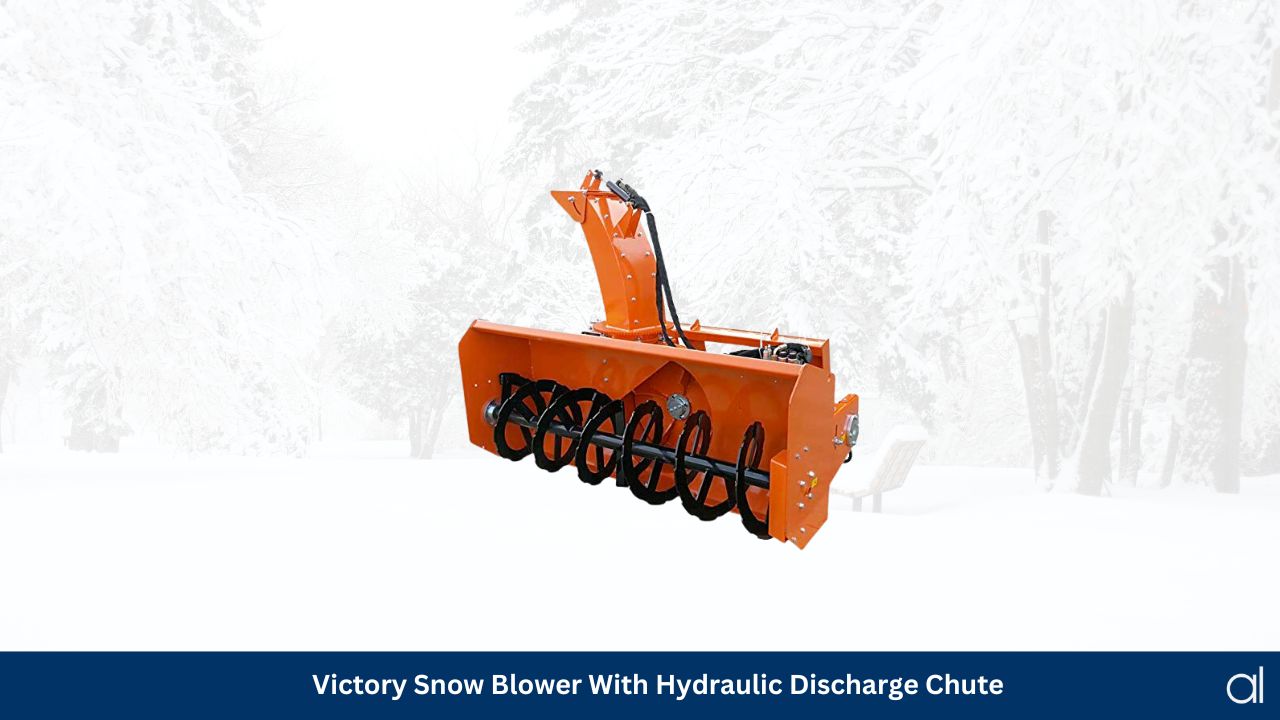 Victory 84 snow blower with hydraulic discharge chute