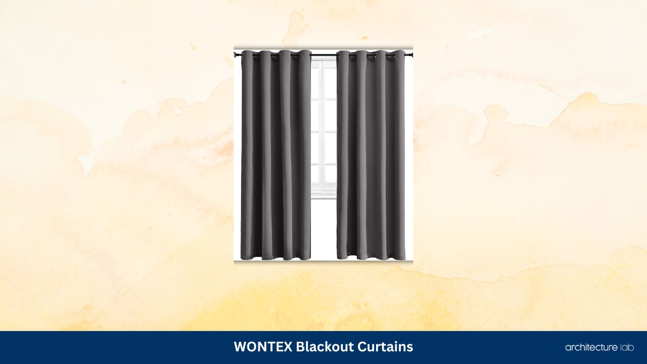 Wontex blackout curtains 1