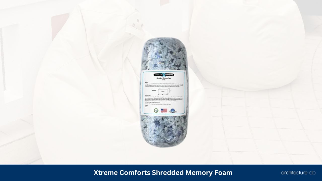 Xtreme comforts shredded memory foam