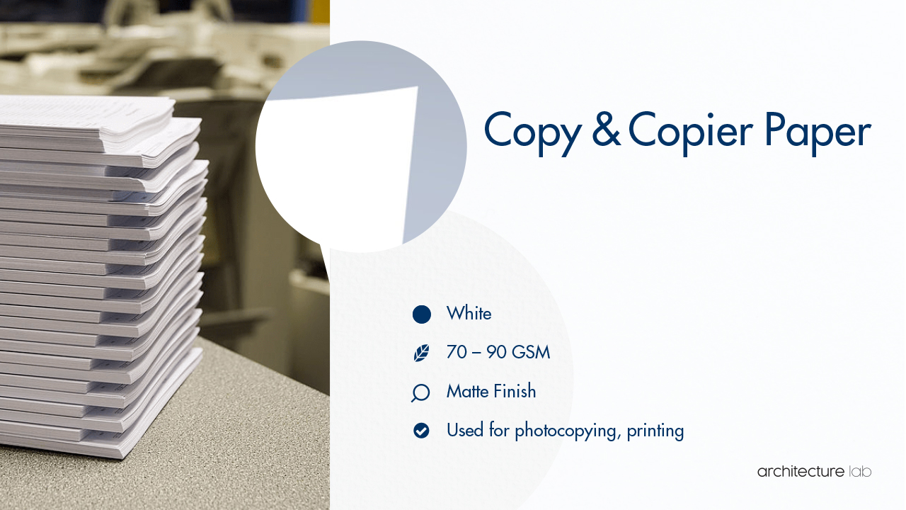 8. Copy and copier paper
