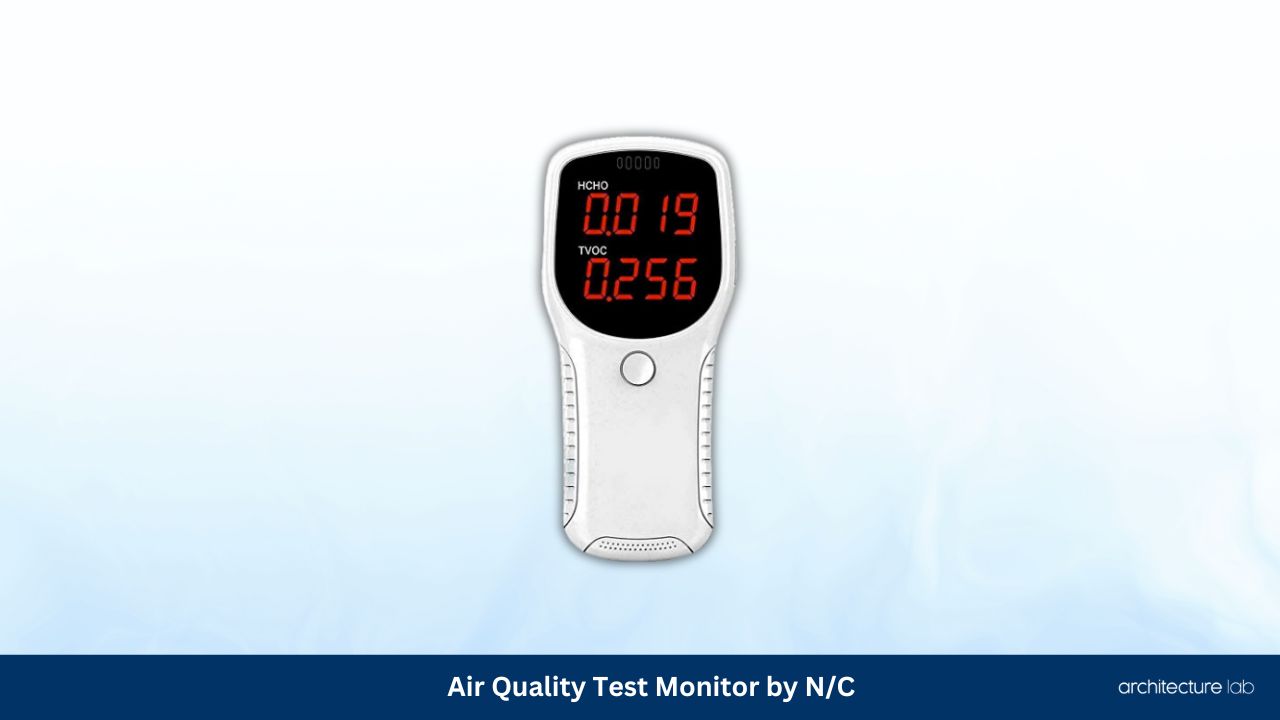Air quality test monitor by nc