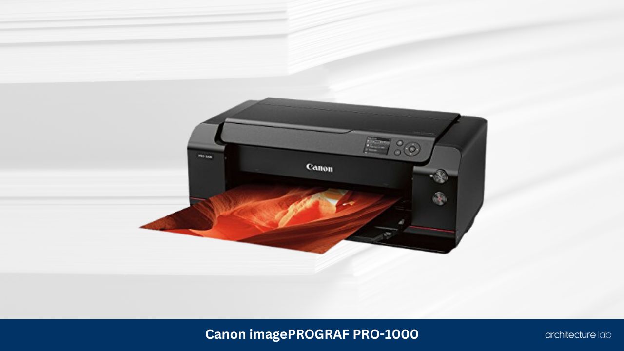 Canon imageprograf pro 1000 inkjet printer