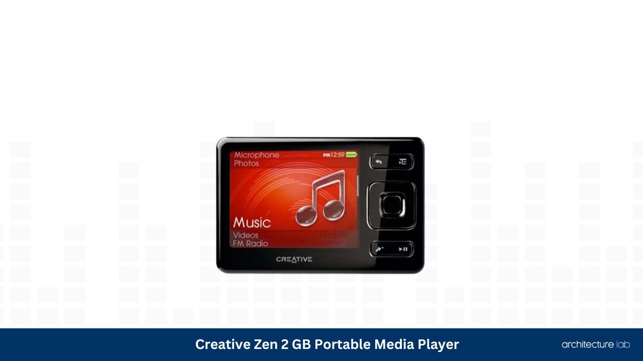 Creative zen 2 gb portable media player