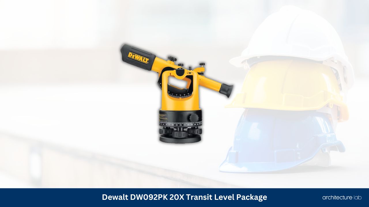 Dewalt dw092pk 20x transit level package
