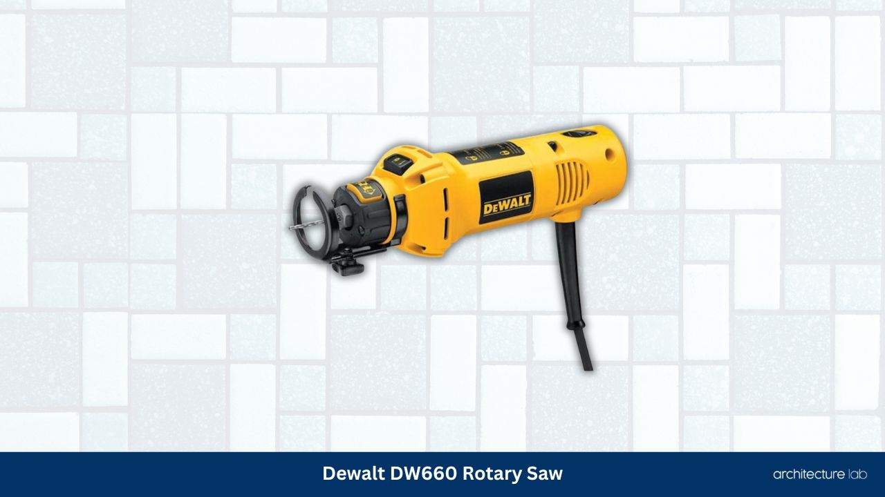 Dewalt dw660 rotary saw