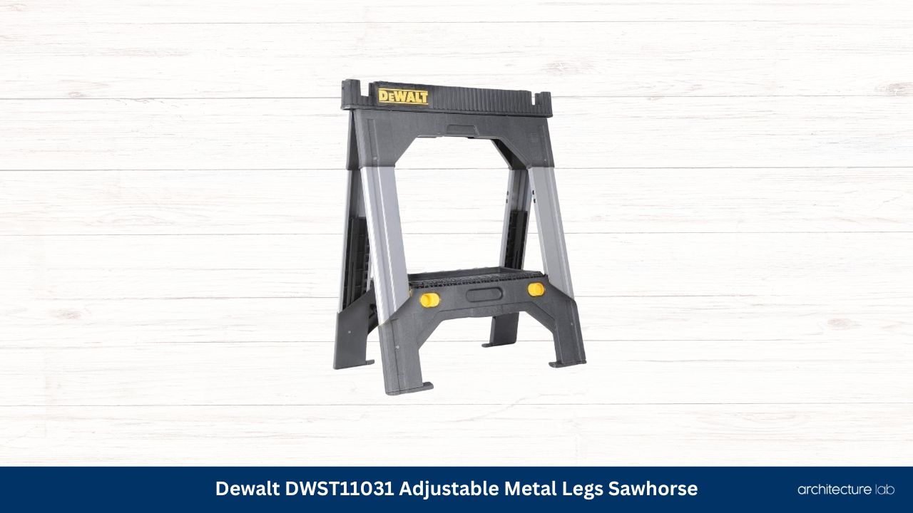Dewalt dwst11031 adjustable metal legs sawhorse