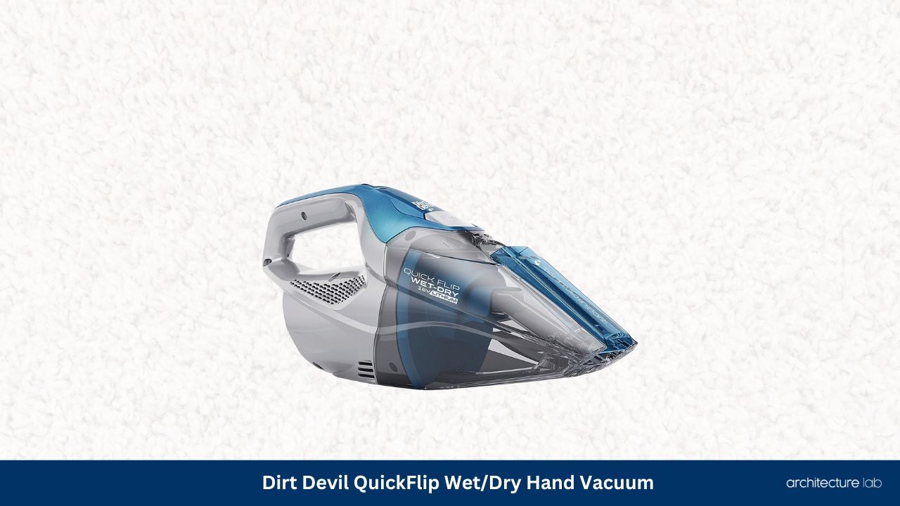 Dirt devil quickflip wetdry hand vacuum