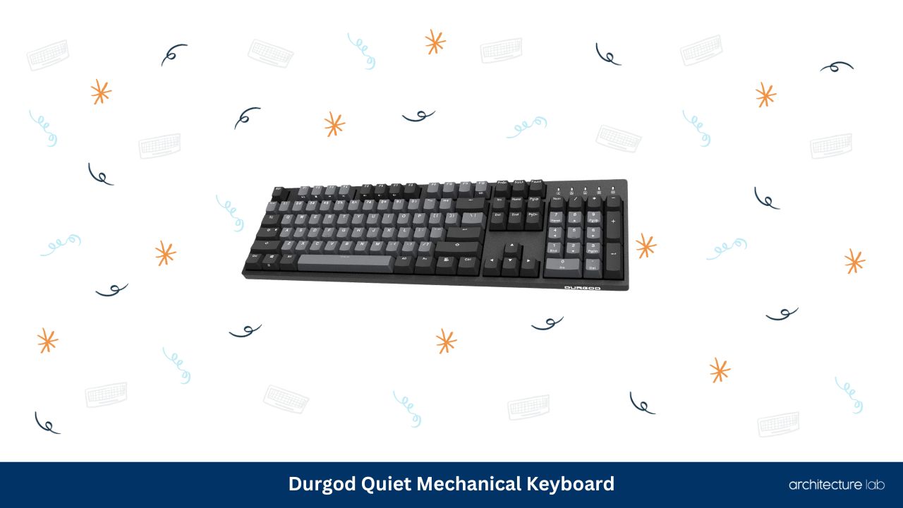 Durgod quiet mechanical keyboard