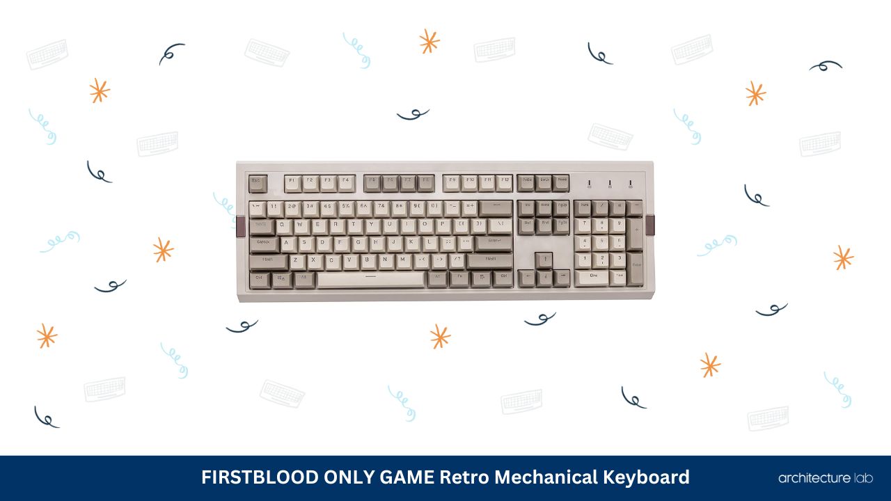 Firstblood only game retro mechanical keyboard