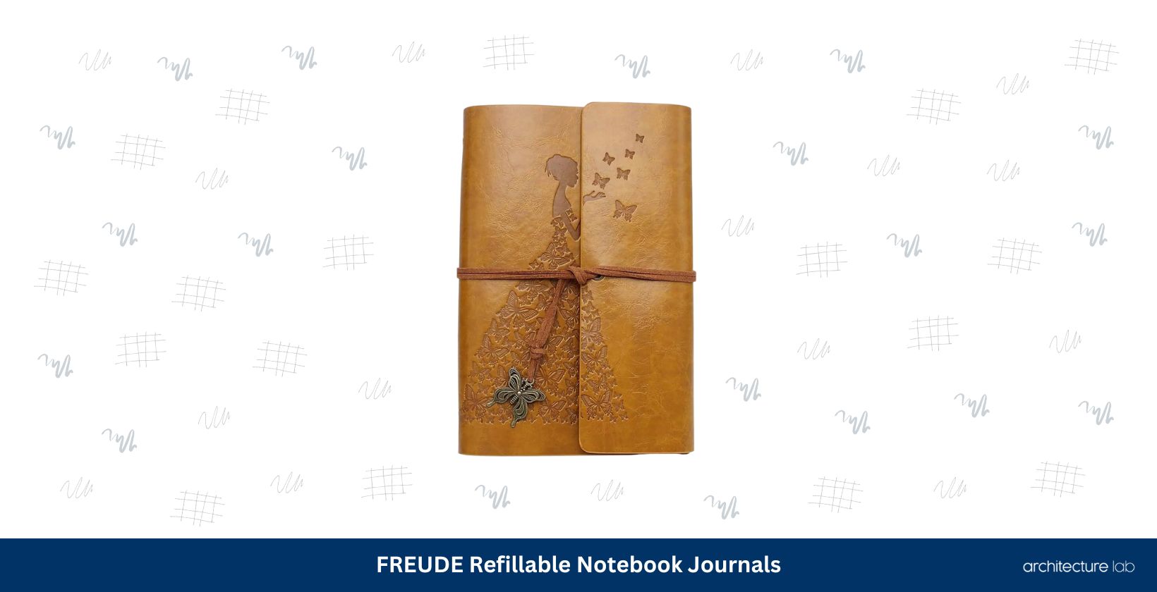 Freude refillable notebook journals