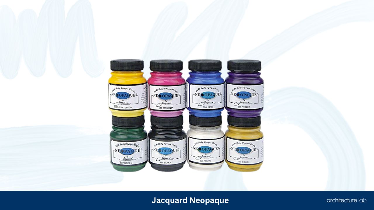 8 Best Fabric Paints For Upholstery, Furniture, And Creative Textile Projects 11 Jacquard products neopaque acrylic paint