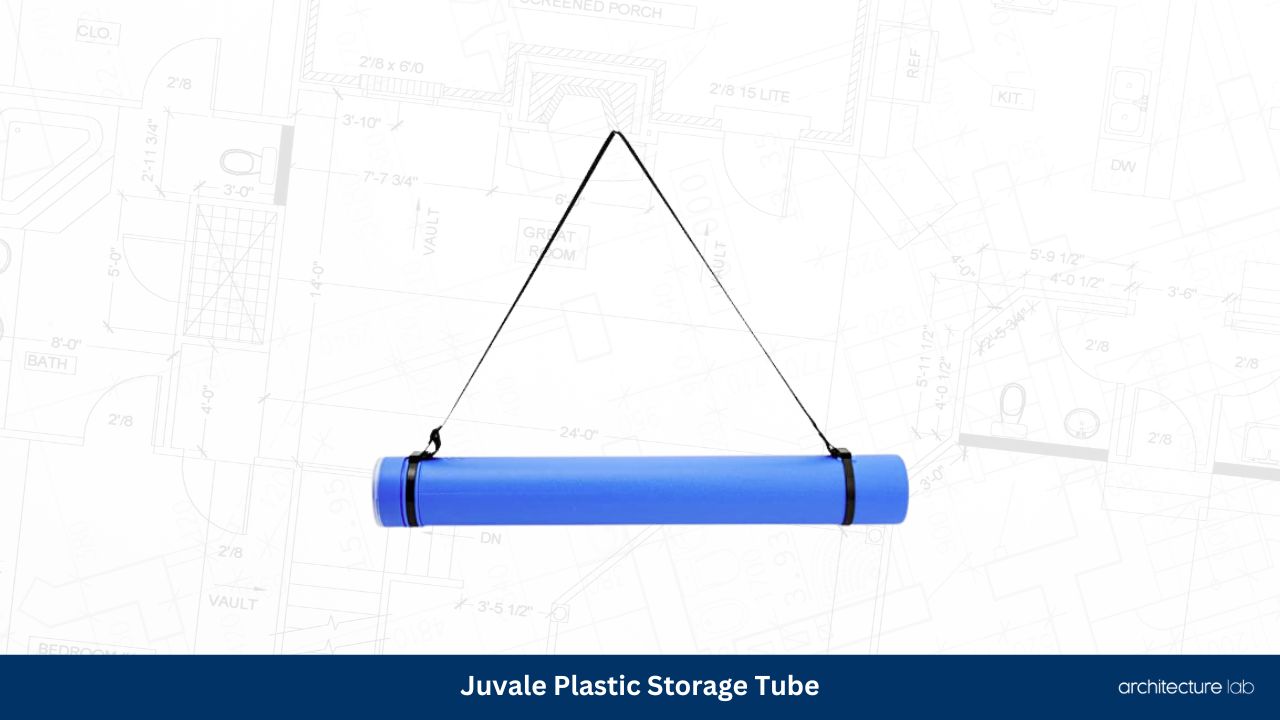 Juvale plastic storage tube