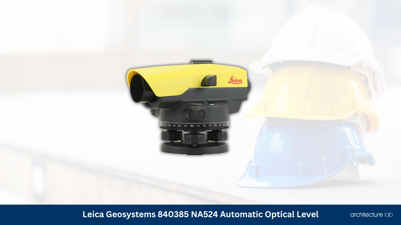 Leica geosystems 840385 na524 automatic optical level