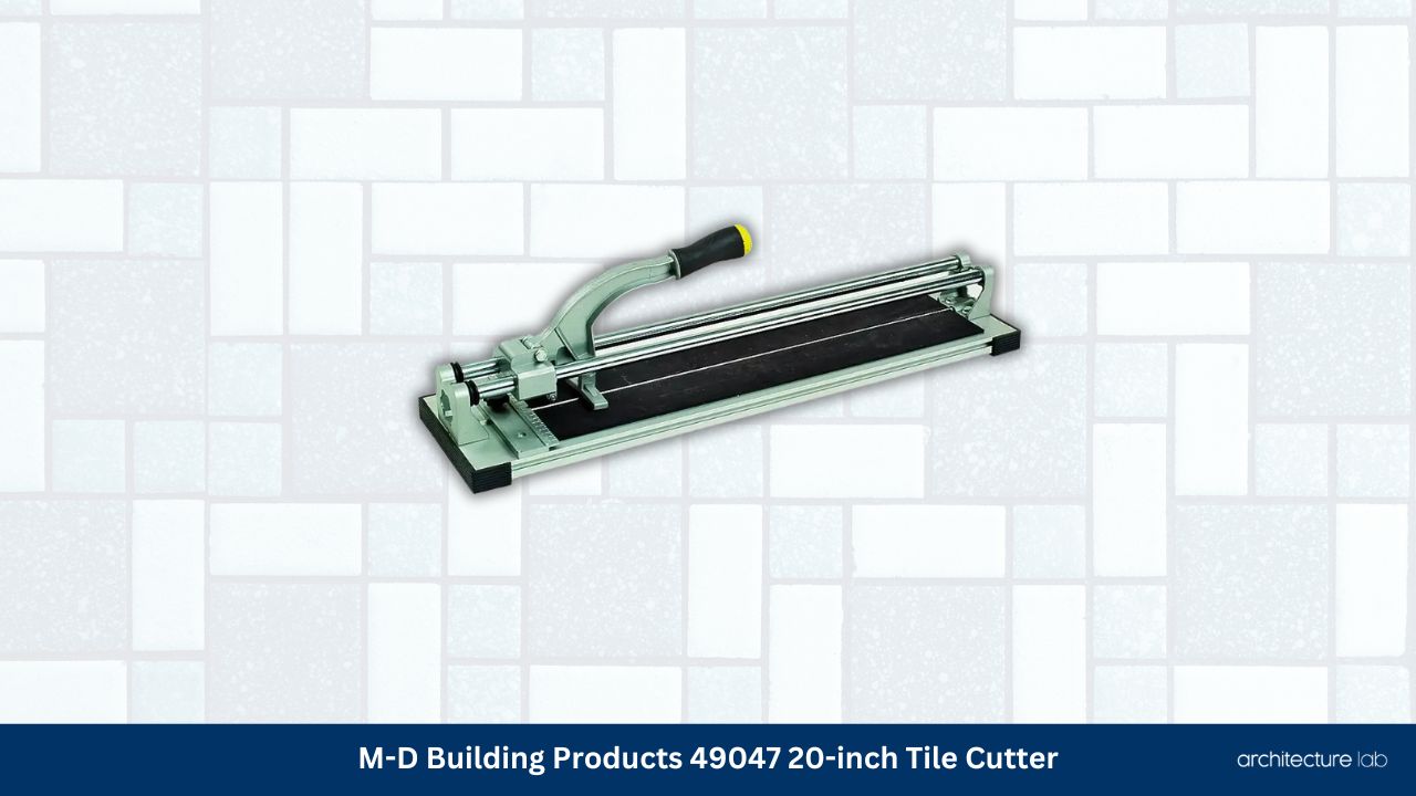 M d building products 49047 20 inch tile cutter