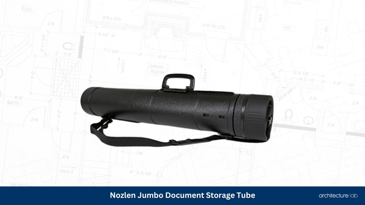 Nozlen jumbo document storage tube