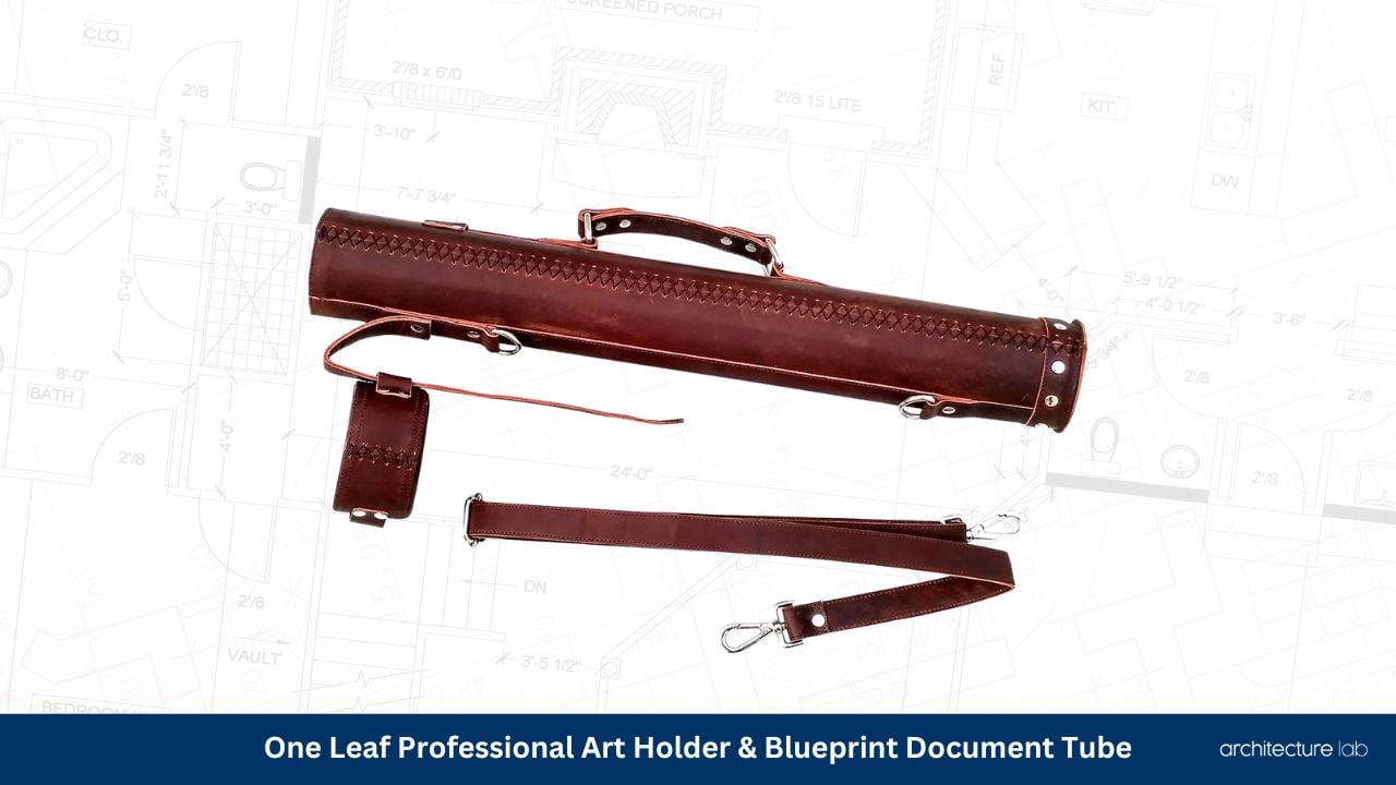 One leaf – professional art holder and blueprint document tube