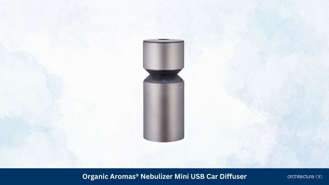 Organic aromas® nebulizer mini usb car diffuser