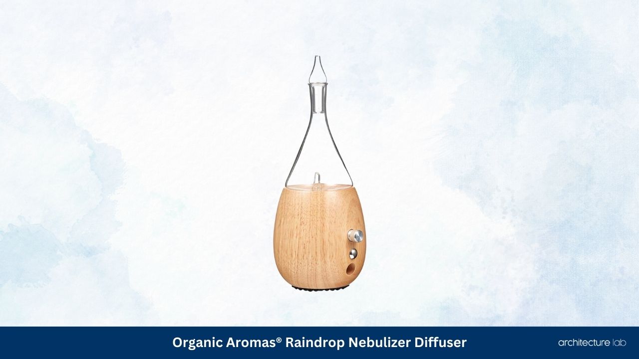 Organic aromas® raindrop nebulizer diffuser