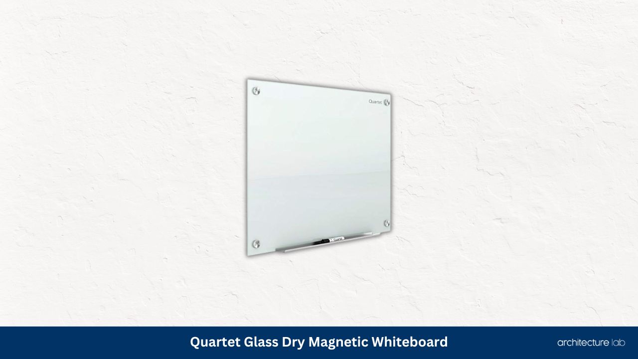 Quartet glass dry magnetic whiteboard
