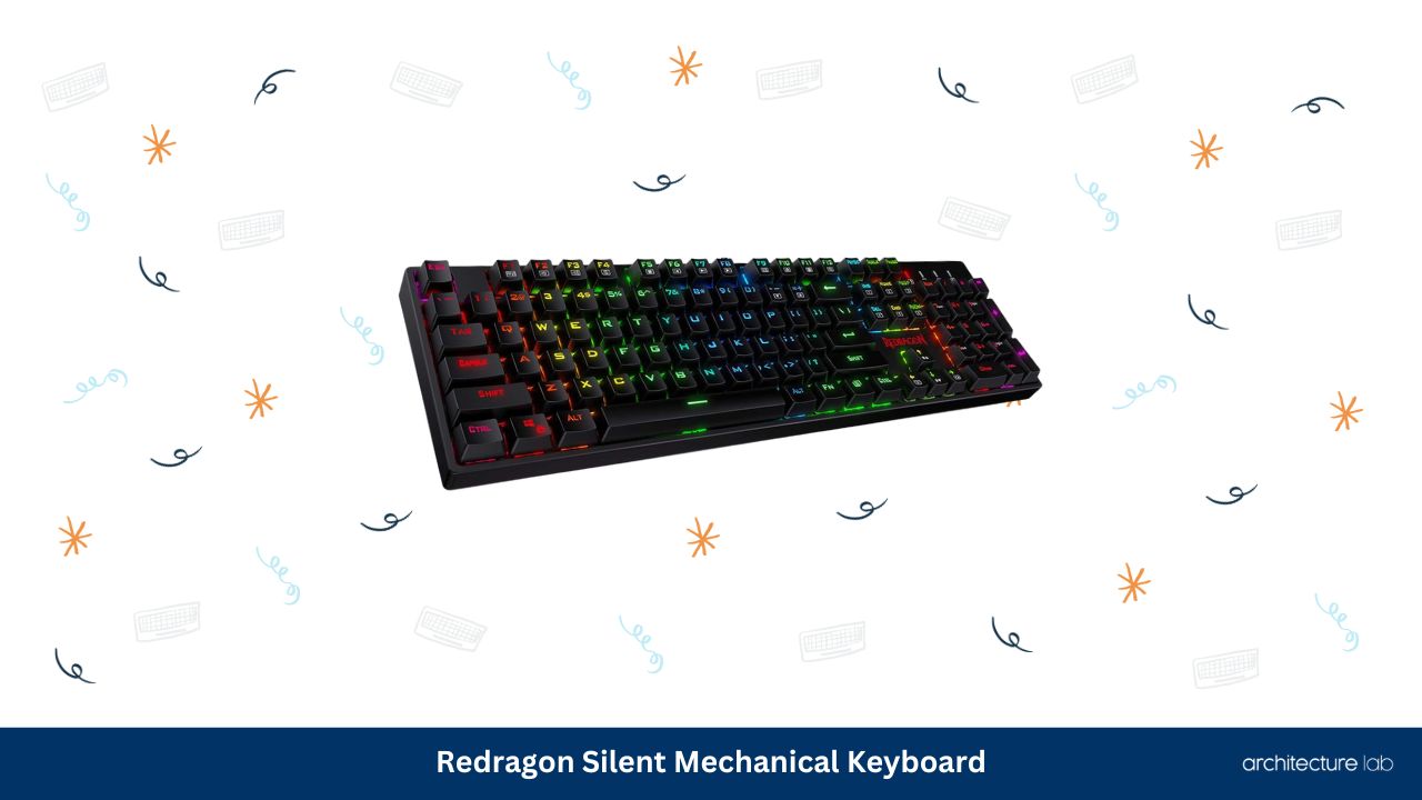 Redragon silent mechanical keyboard