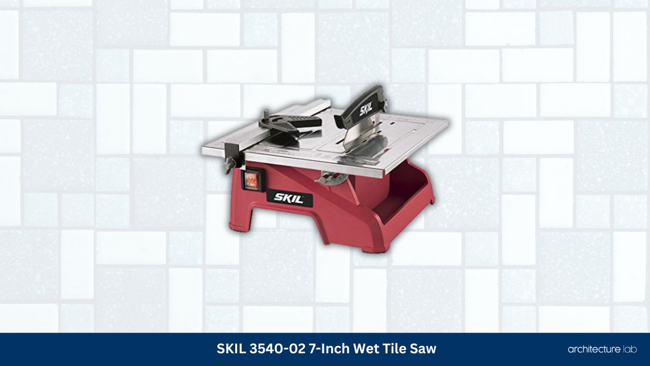 Skil 3540 02 7 inch wet tile saw