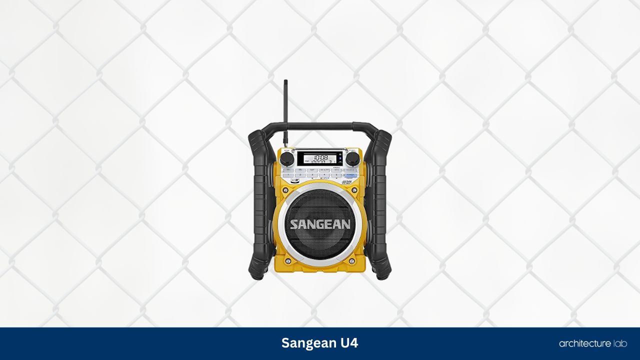 Sangean u4 digital tuning radio