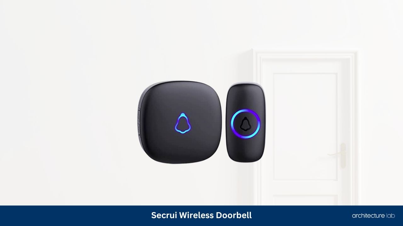 Secrui waterproof mini wireless doorbell