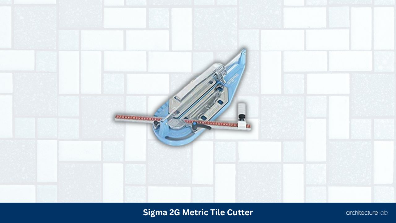Sigma 2g metric tile cutter