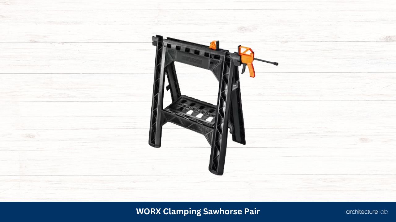 Worx clamping sawhorse pair