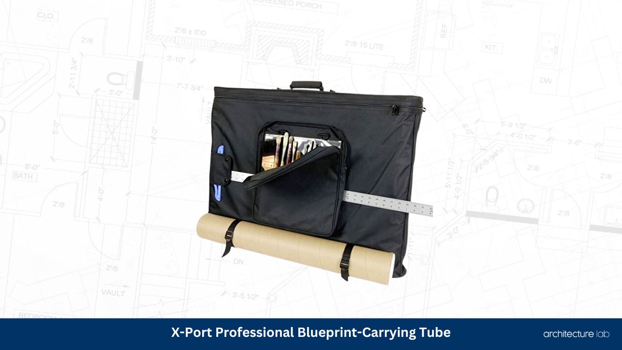 X port professional blueprint carrying tube