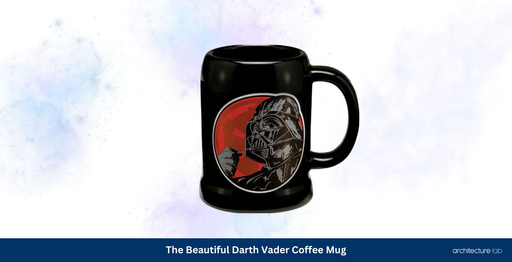 A brilliant replacement for your boring everyday coffee mug – the beautiful darth vader coffee mug