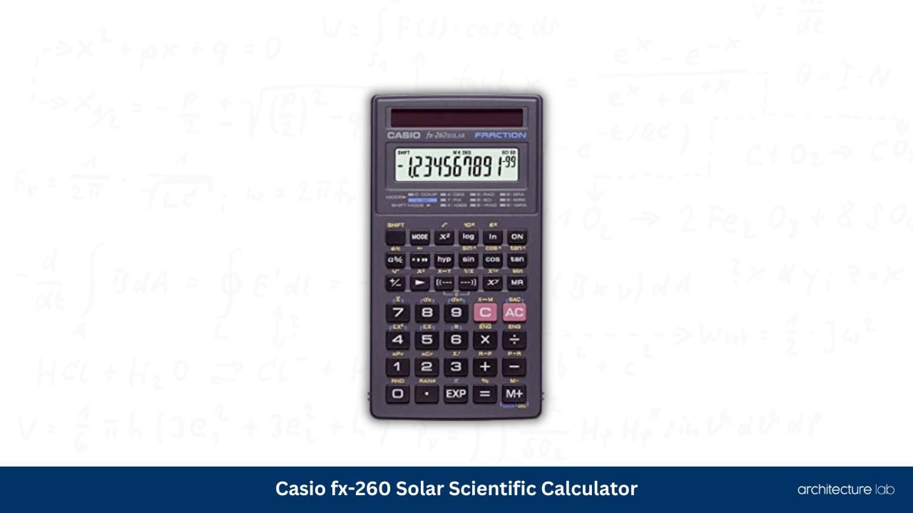 Casio fx 260 solar scientific calculator