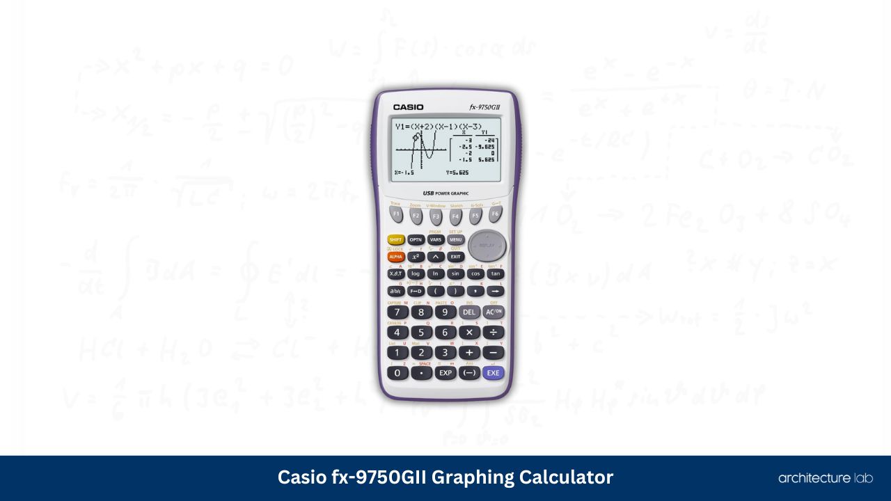 Casio fx 9750gii graphing calculator