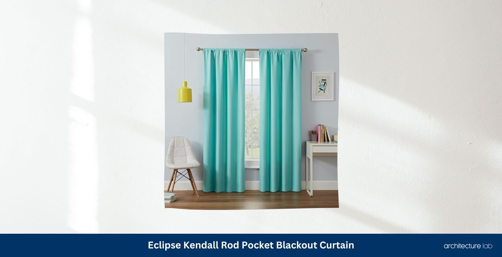 Eclipse kendall rod pocket blackout curtain